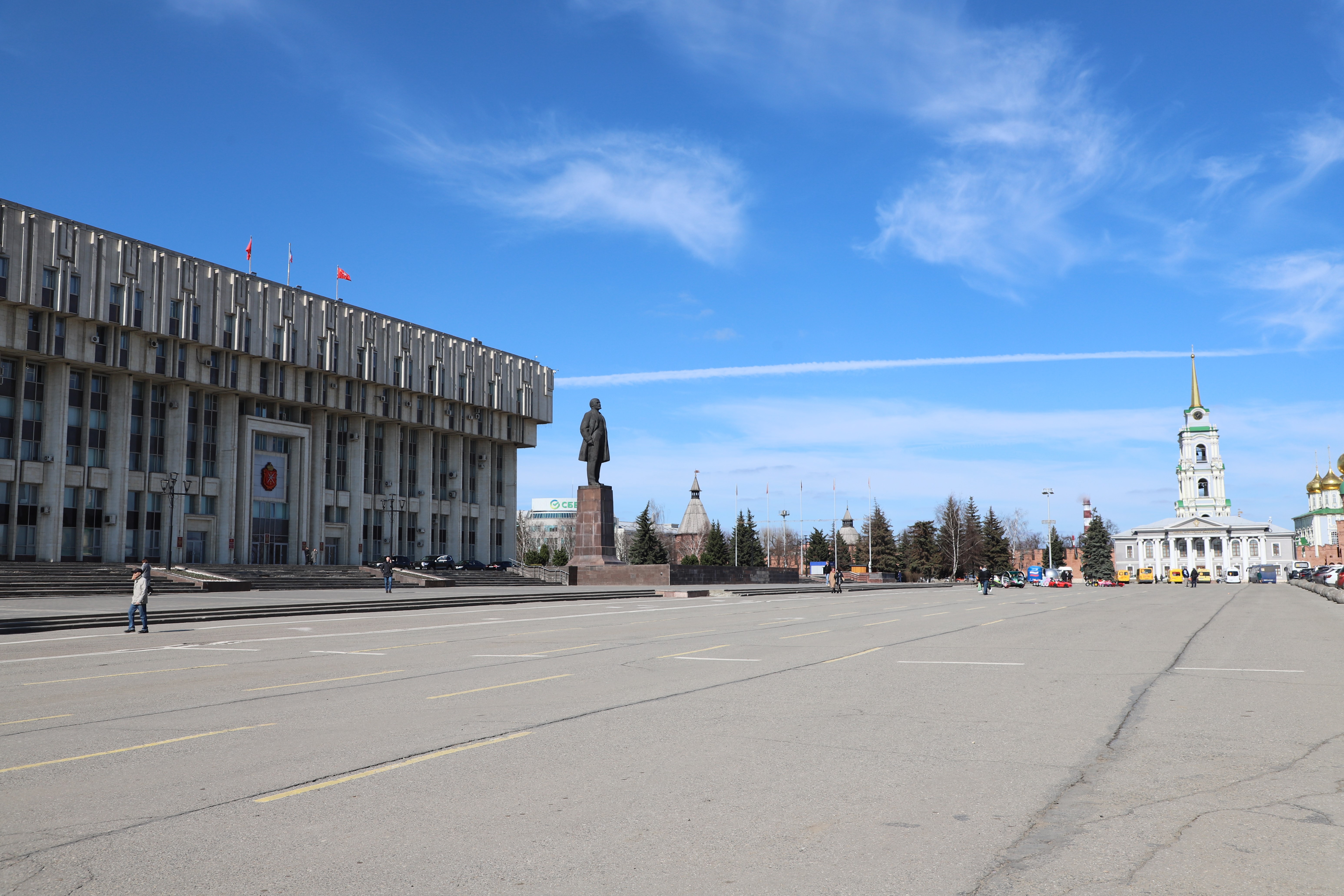 Ко Дню Победы площадь Ленина в Туле приведут в порядок.