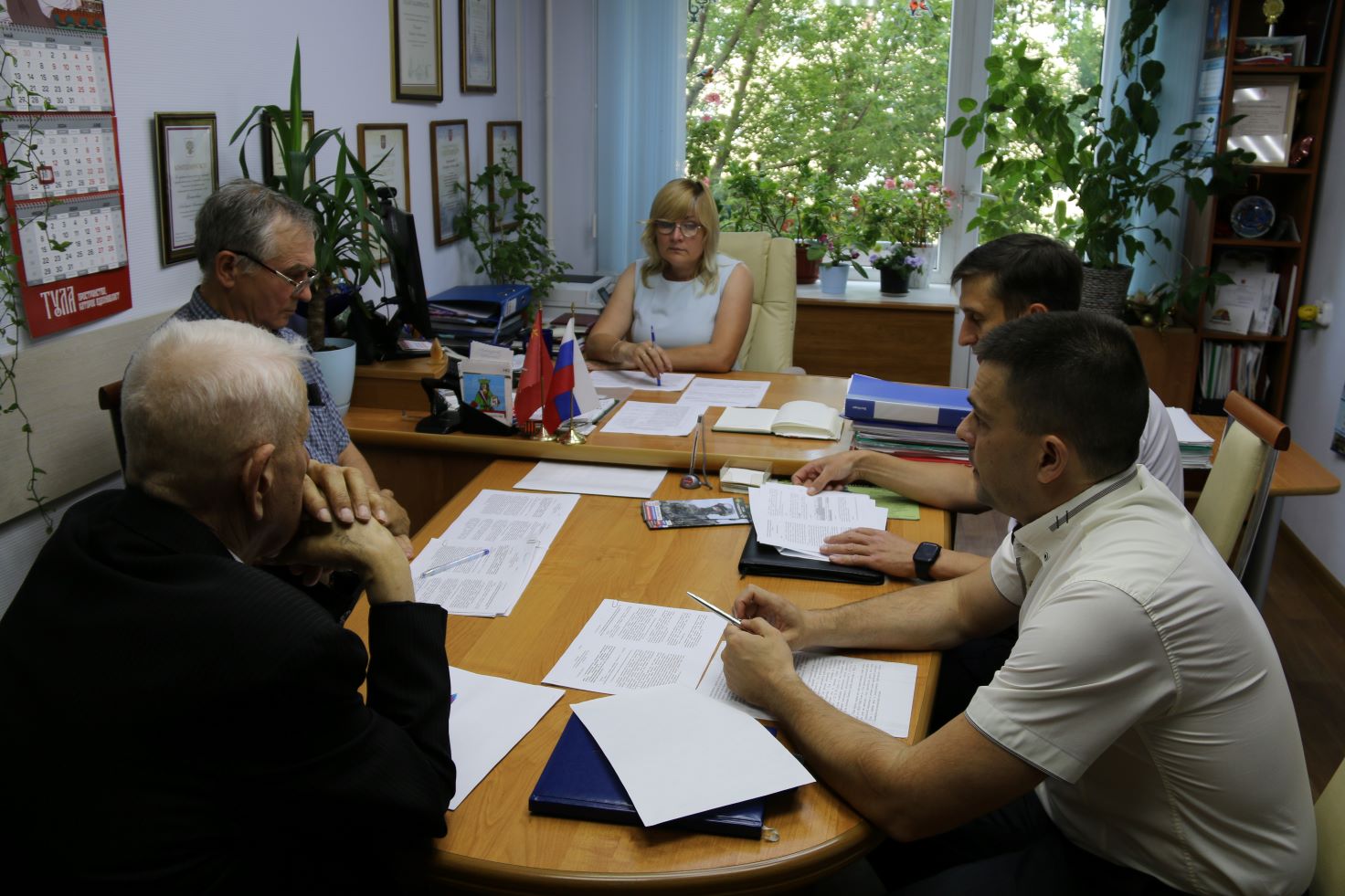 В администрации Тулы прошло заседание антинаркотической комиссии.