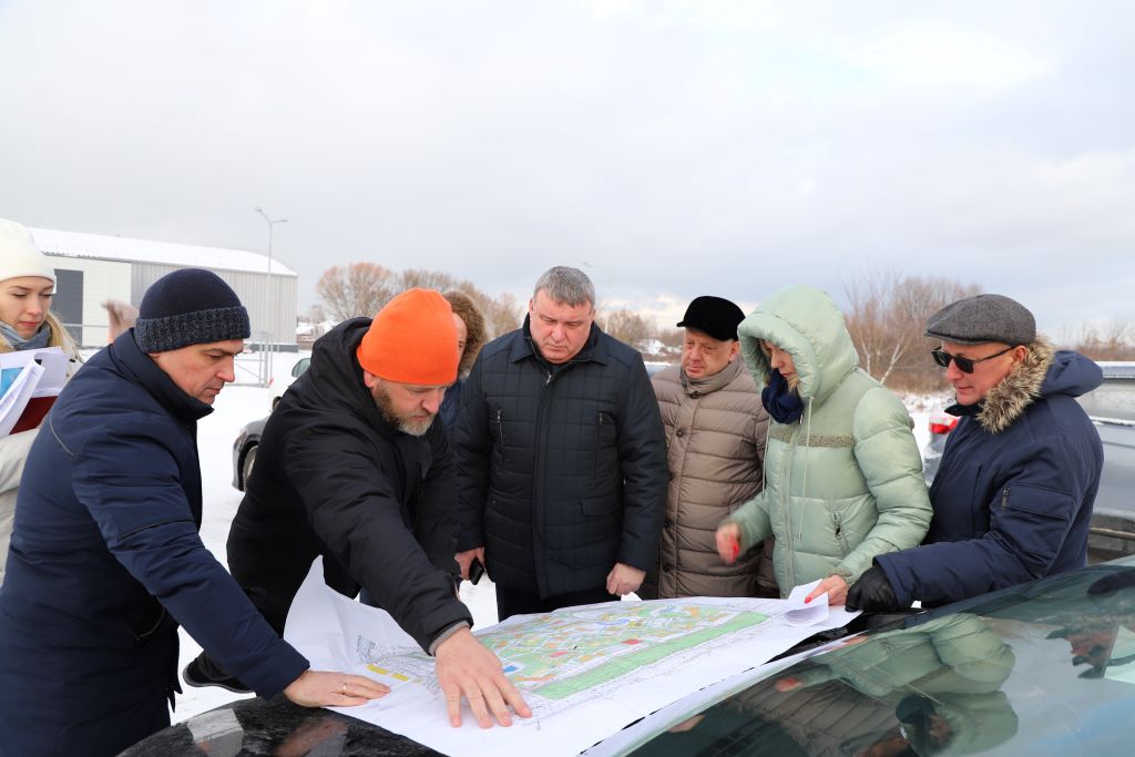 Илья Беспалов обсудил развитие микрорайона Юго-Восточный.