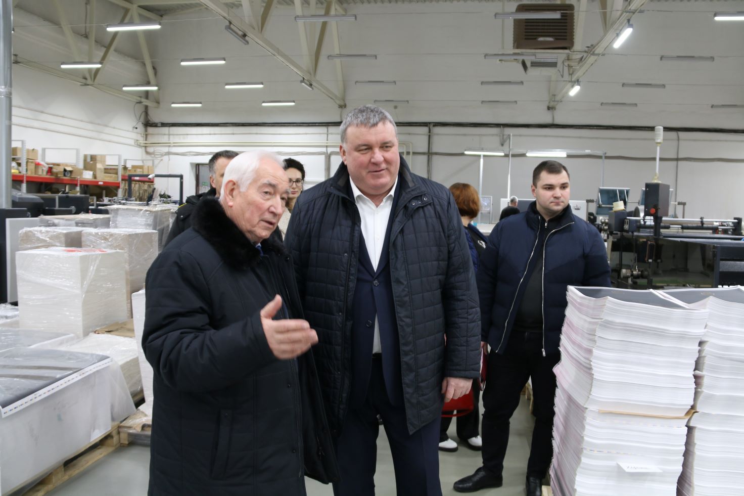 Илья Беспалов посетил тульское предприятие по выпуску тары и упаковки.