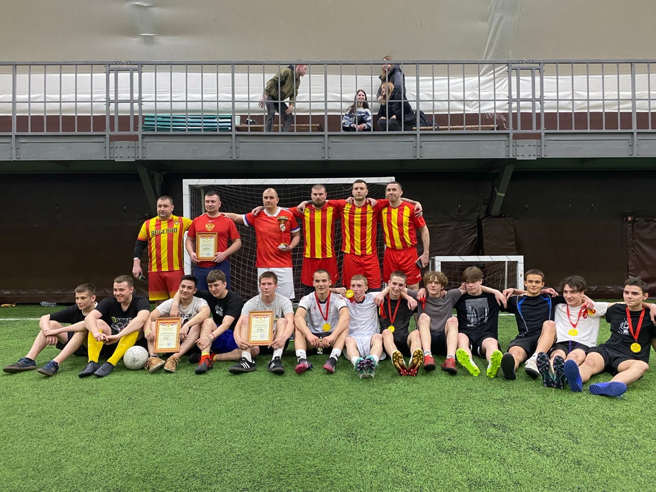 В Туле прошёл товарищеский футбольный матч «Будущее зависит от тебя».