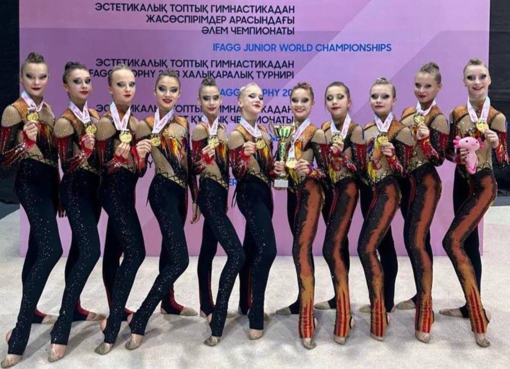 Тулячки завоевали золотые медали на международном турнире по эстетической гимнастике.