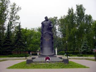 Памятник В.Ф. Рудневу.