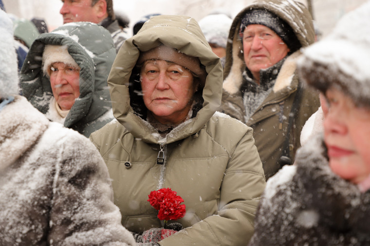 Илья Беспалов принял участие в памятном митинге.
