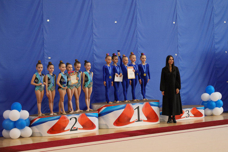 Тульские гимнастки завоевали несколько наград на старте всероссийских соревнований «Снежное сияние»  .