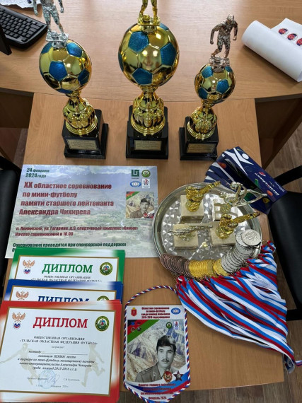 В посёлке Ленинский прошёл турнир по мини-футболу.