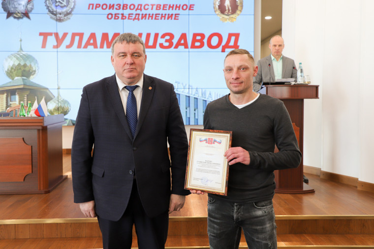 Илья Беспалов встретился с коллективом машиностроительного предприятия Тулы.