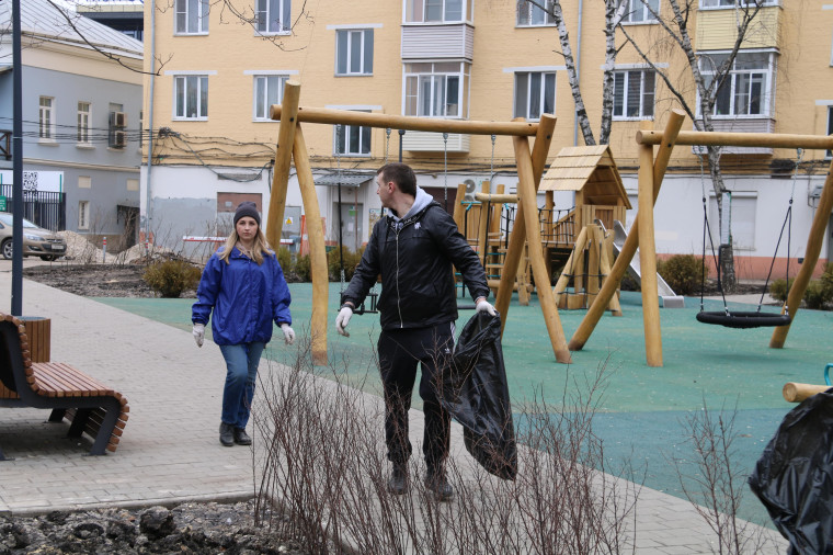 Илья Беспалов: Все тульские скверы после зимы нужно привести в порядок.