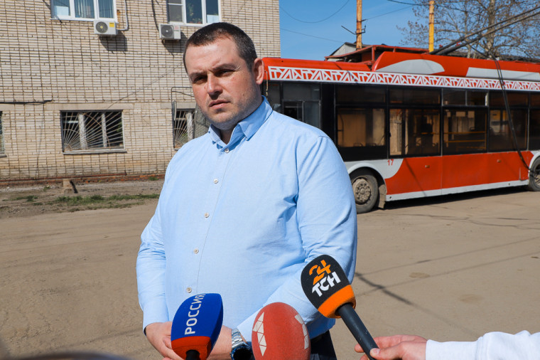 Илья Беспалов об установке валидаторов в троллейбусах: Это удобно для пассажиров.