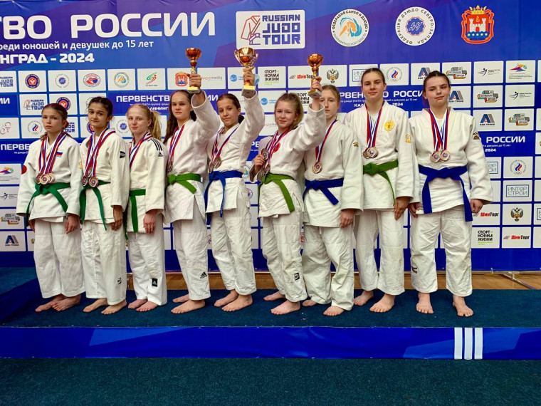 Тульская спортсменка завоевала три «бронзовых» медали на Первенстве России по дзюдо.