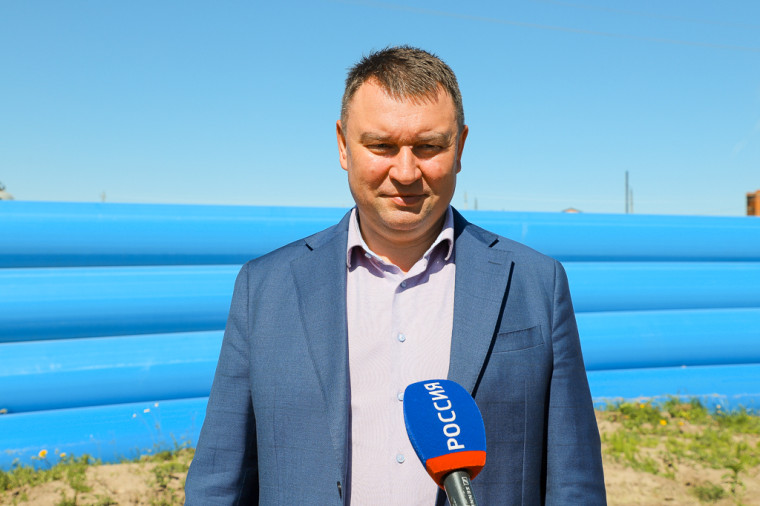 Илья Беспалов: Перекладывая магистральные водоводы, мы обеспечиваем стабильное водоснабжение туляков.