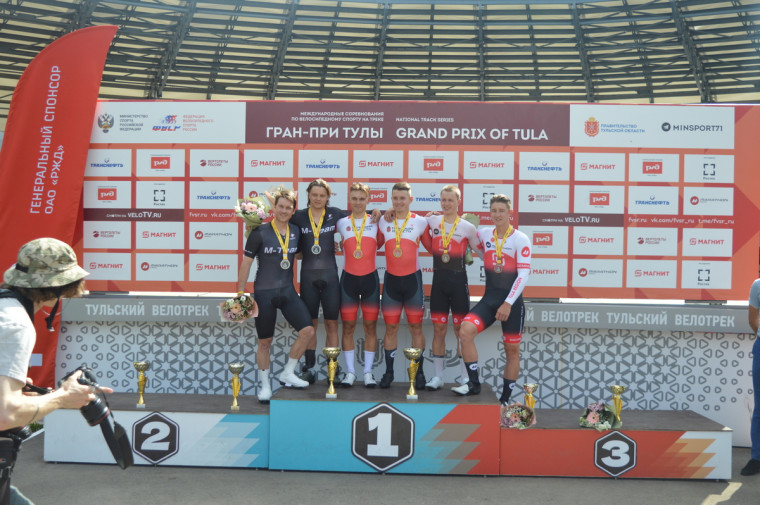 Тульские велогонщики завоевали медали на заключительном этапе Гран-при Тулы.