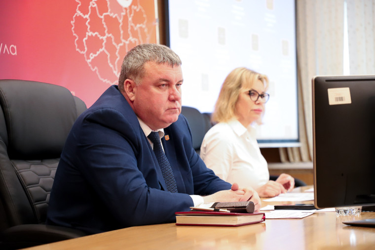 Илья Беспалов принял участие в заседании Совета Тульской городской Думы.