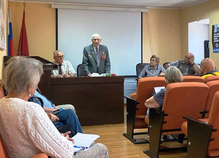 В Советском округе прошла конференция общественной организации ветеранов войны и труда.