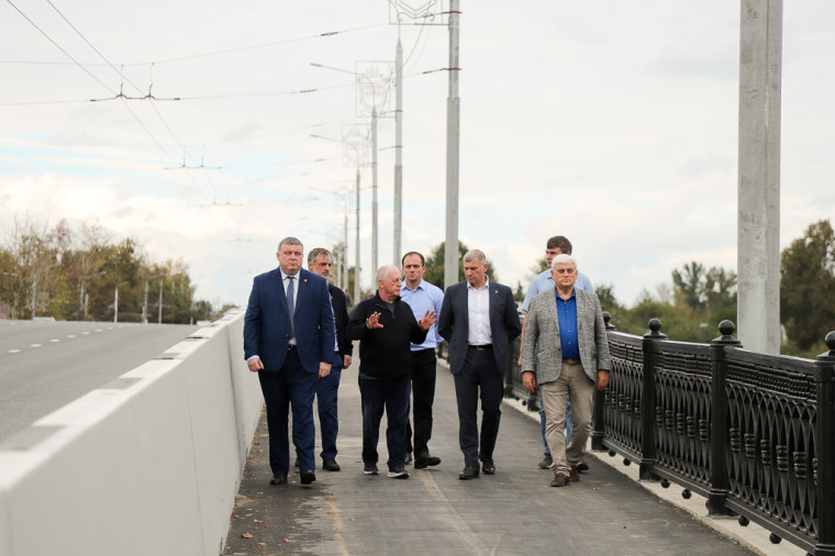 В Туле открыто движение по всем полосам Московского путепровода.