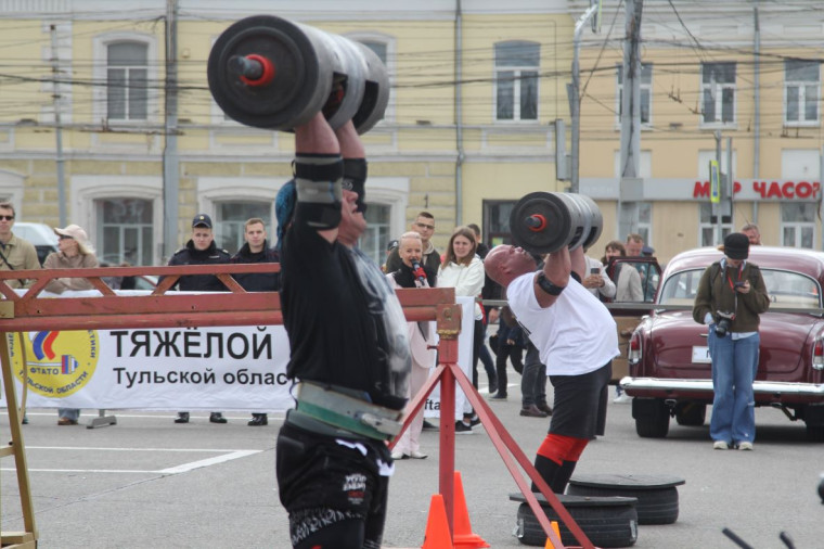 В Туле проходят соревнования «Сила Тулы - 2023». Фоторепортаж.