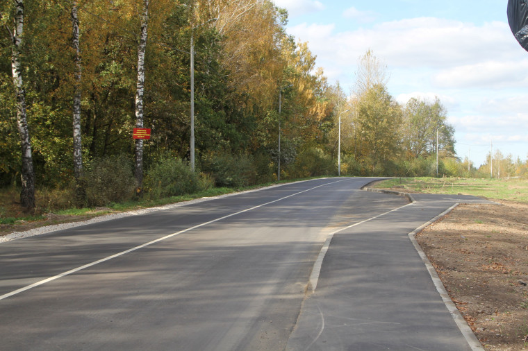 Завершается ремонт дороги на участке от Веневского шоссе до Щегловской засеки.
