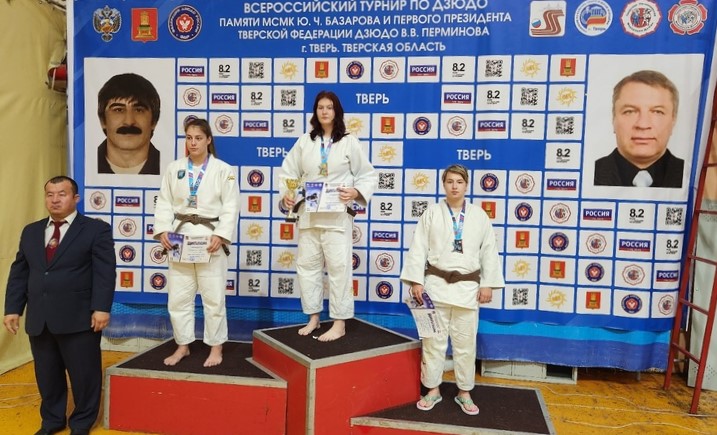 Тульская дзюдоистка завоевала бронзовую медаль на Всероссийских соревнованиях .