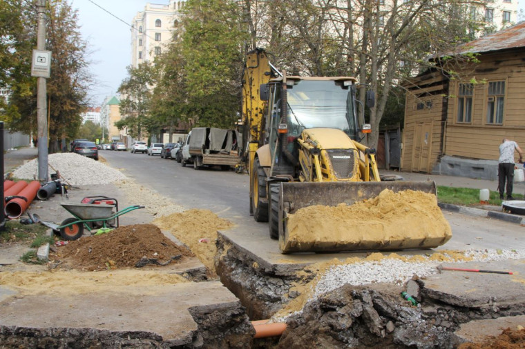 На ул. Ползунова, Сойфера и Ленина закончили асфальтирование проезжей части.