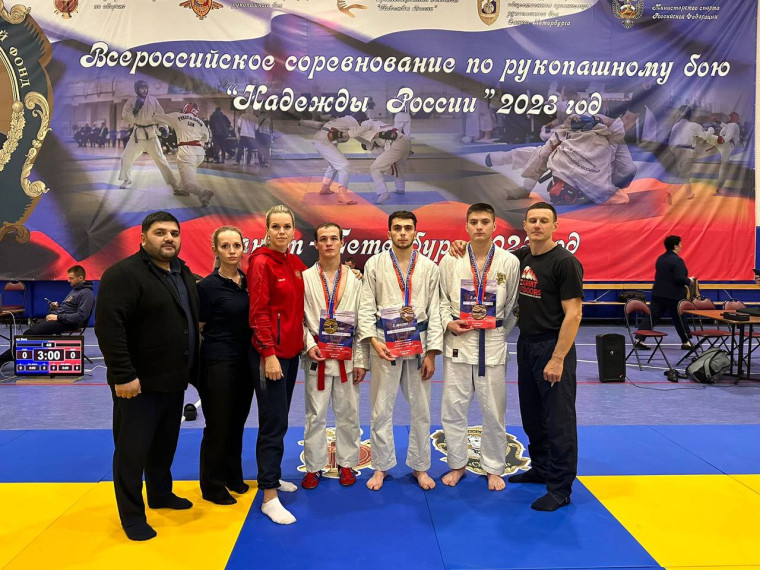 Тульские рукопашники стали победителями и призёрами Всероссийских соревнований «Надежды России» .