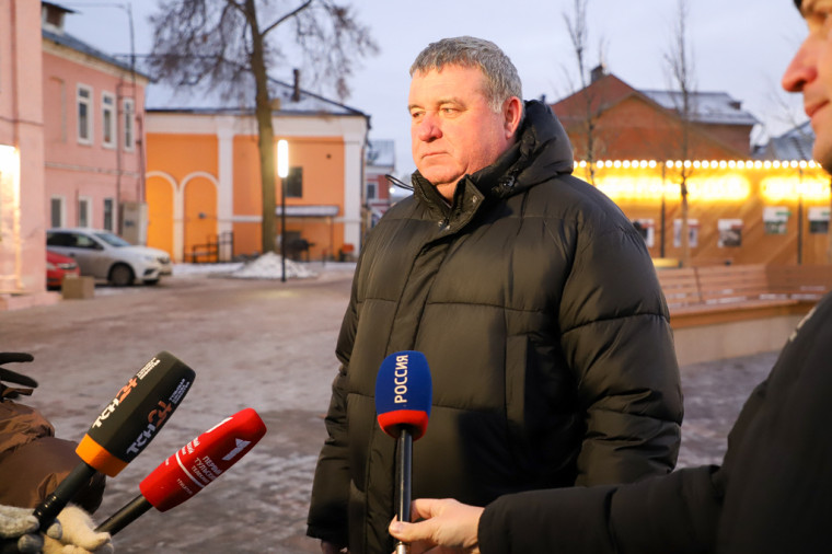 Илья Беспалов: Пусть новый сквер положит начало новым тульским традициям.