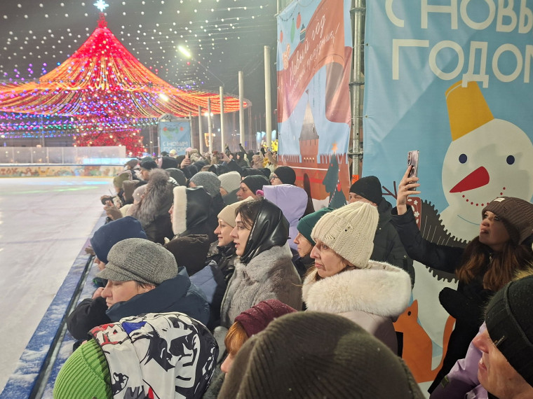 Виртуозы на льду: на Губернском катке прошли показательные выступления тульских фигуристов.