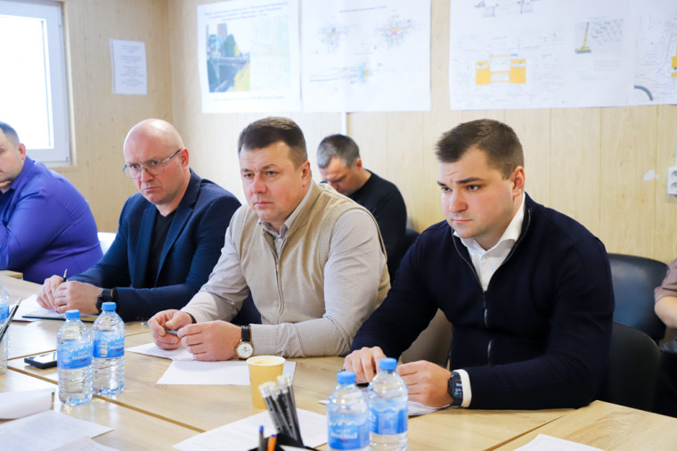 Илья Беспалов провел заседание штаба по реконструкции Орловского путепровода.