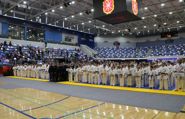 В Туле проходят чемпионат и первенство ЦФО по карате киокусинкай.