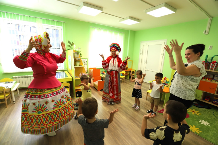 Илья Беспалов о дошкольном учреждении «Баташи-малыши»: Опыт по организации встроенных детских садов будем продолжать.