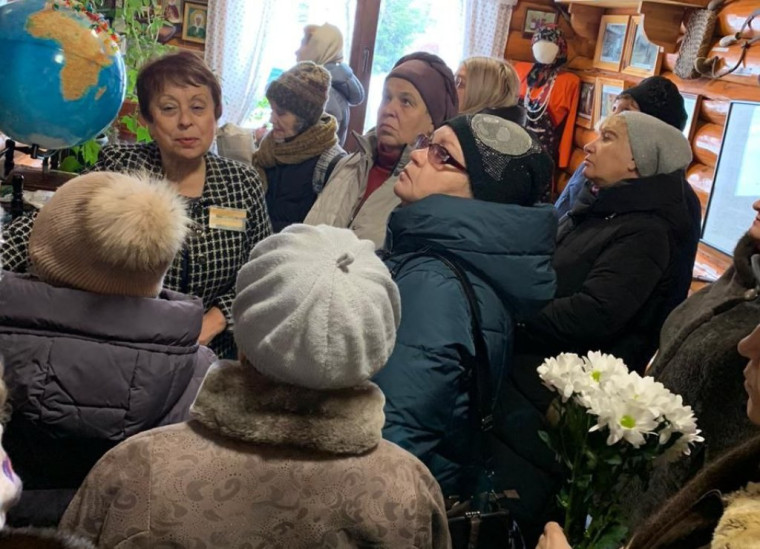 Активисты ТОС «Советский» посетили музей Матроны Себинской Московской.