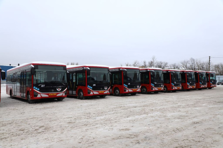 Илья Беспалов: Обновление муниципального автобусного парка продолжится в 2024 году.