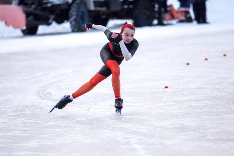 Тулячка завоевала «серебро» на Всероссийских соревнованиях по конькобежному спорту.